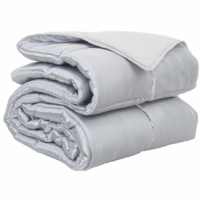 Duvet complet pe tot parcursul anului Argintiu 200 x 200 cm - WALTI WALTI