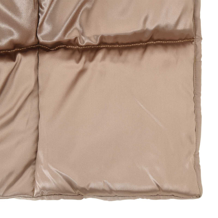 Duvet de iarnă Auriu 220 x 135 cm Satin și Microfibra - WALTI WALTI