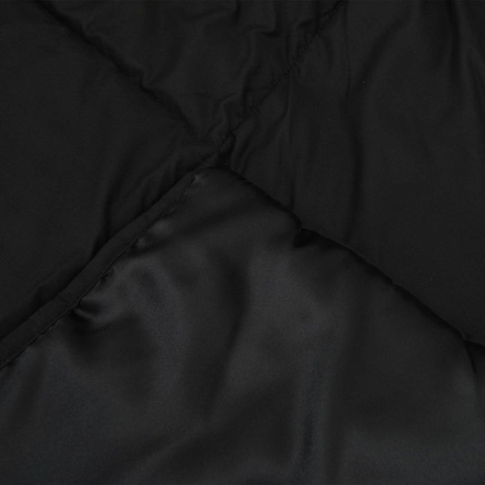 Duvet de iarnă Negru 240 x 260 cm Satin și Microfibra - WALTI WALTI
