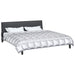 Duvet de iarnă Argintiu 240 x 200 cm Satin și Microfibra - WALTI WALTI