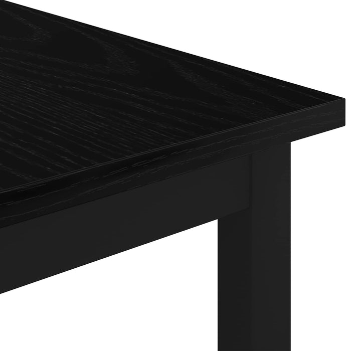 Masă de cafea Stejar Negru 40 x 40 x 36 cm Lemn compozit - WALTI WALTI
