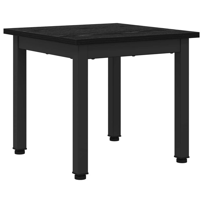 Masă de cafea Stejar Negru 40 x 40 x 36 cm Lemn compozit - WALTI WALTI