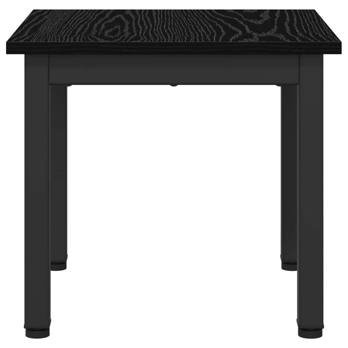 Masă de cafea Stejar Negru 40 x 40 x 36 cm Lemn compozit - WALTI WALTI