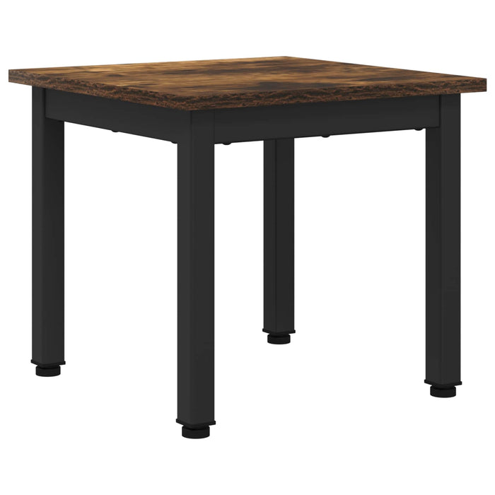 Masă de cafea Stejar fumuriu 40 x 40 x 36 cm Lemn compozit - WALTI WALTI