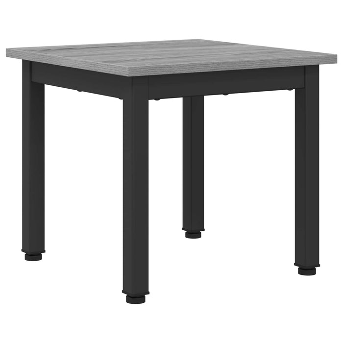 Masă de cafea Gri Sonoma 40 x 40 x 36 cm Lemn compozit - WALTI WALTI