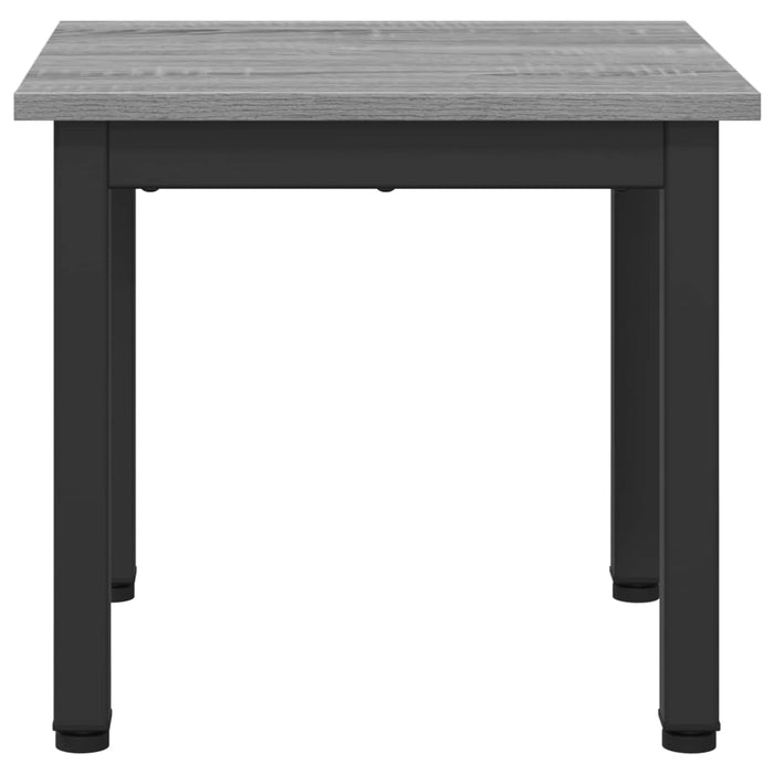 Masă de cafea Gri Sonoma 40 x 40 x 36 cm Lemn compozit - WALTI WALTI