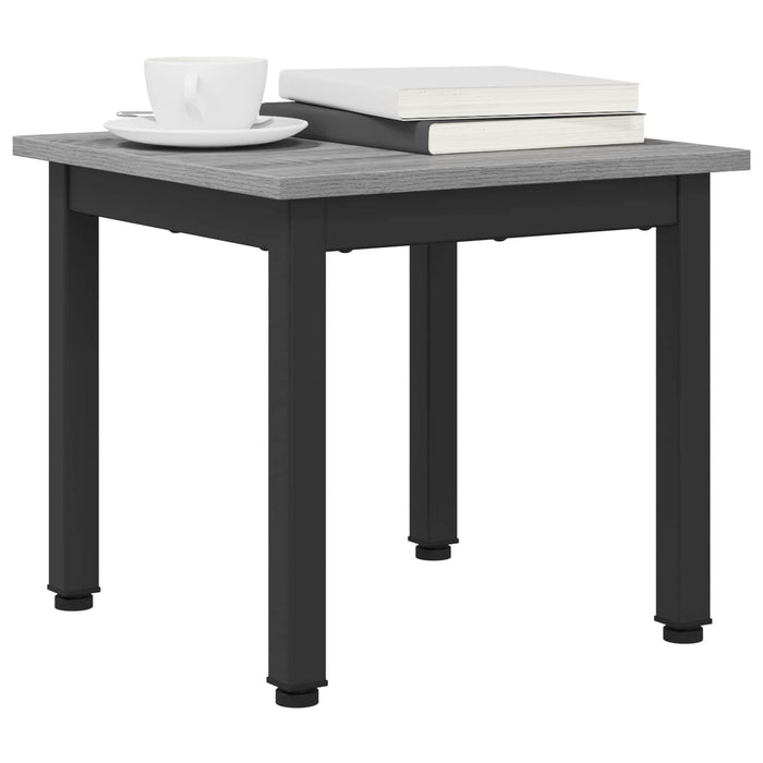 Masă de cafea Gri Sonoma 40 x 40 x 36 cm Lemn compozit - WALTI WALTI