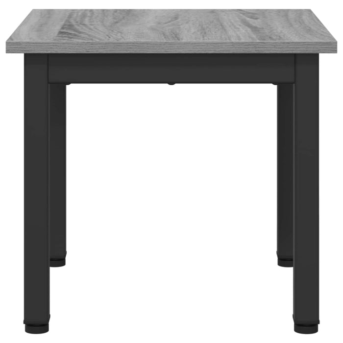 Masă de cafea Gri Sonoma 40 x 40 x 36 cm Lemn compozit - WALTI WALTI