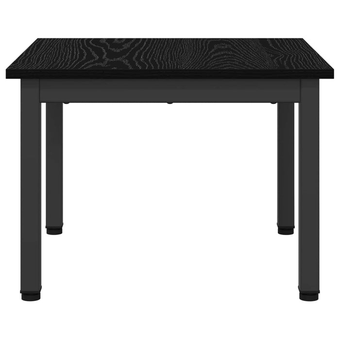 Masă de cafea Stejar Negru 50 x 50 x 36 cm Lemn compozit - WALTI WALTI