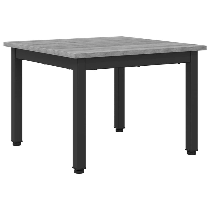 Masă de cafea Gri Sonoma 50 x 50 x 36 cm Lemn compozit - WALTI WALTI