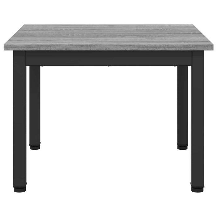 Masă de cafea Gri Sonoma 50 x 50 x 36 cm Lemn compozit - WALTI WALTI