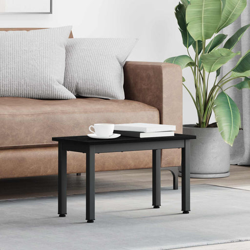Masă de cafea Stejar Negru 60 x 30 x 36 cm Lemn compozit - WALTI WALTI