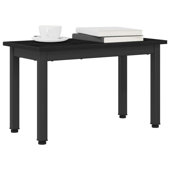 Masă de cafea Stejar Negru 60 x 30 x 36 cm Lemn compozit - WALTI WALTI
