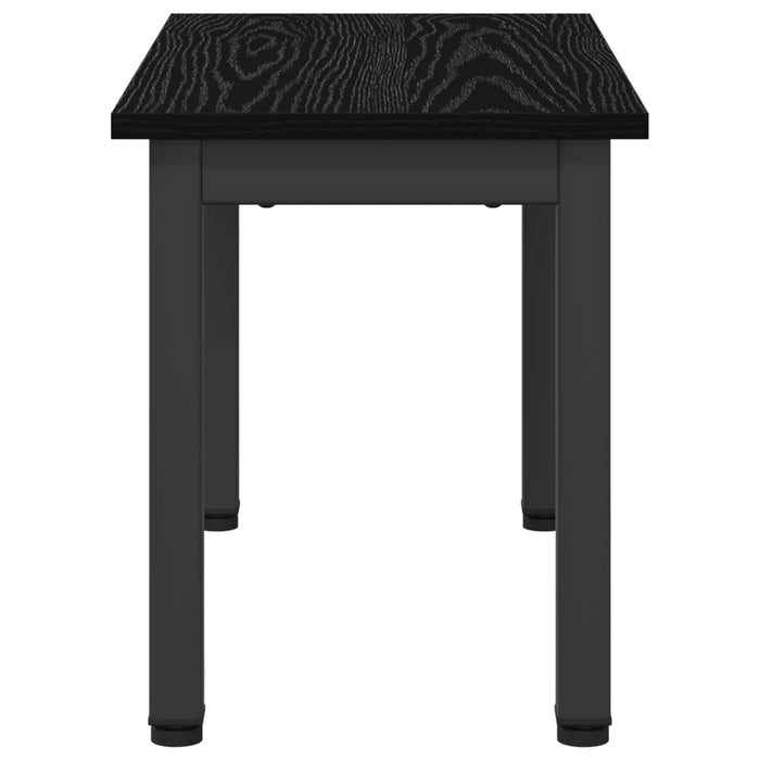 Masă de cafea Stejar Negru 60 x 30 x 36 cm Lemn compozit - WALTI WALTI