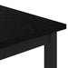 Masă de cafea Stejar Negru 60 x 60 x 36 cm Lemn compozit - WALTI WALTI