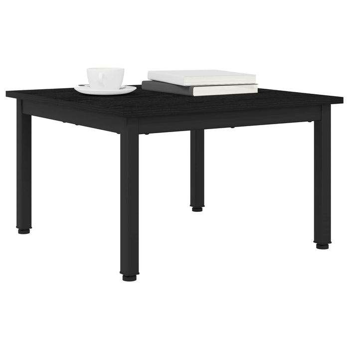 Masă de cafea Stejar Negru 60 x 60 x 36 cm Lemn compozit - WALTI WALTI