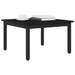 Masă de cafea Stejar Negru 60 x 60 x 36 cm Lemn compozit - WALTI WALTI