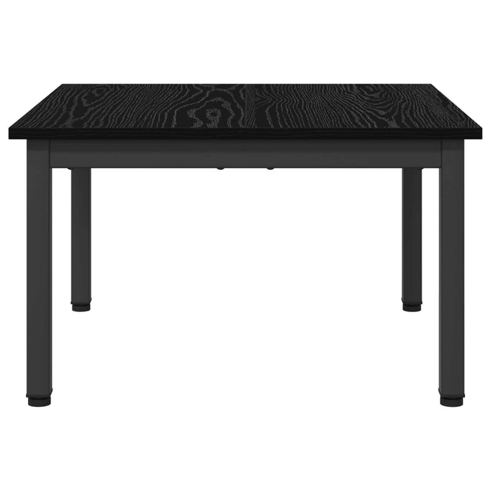 Masă de cafea Stejar Negru 60 x 60 x 36 cm Lemn compozit - WALTI WALTI