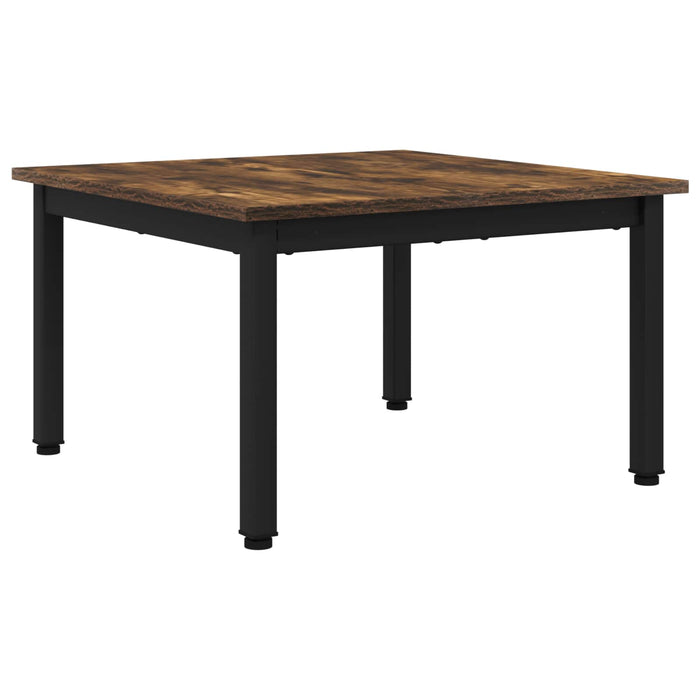 Masă de cafea Stejar fumuriu 60 x 60 x 36 cm Lemn compozit - WALTI WALTI