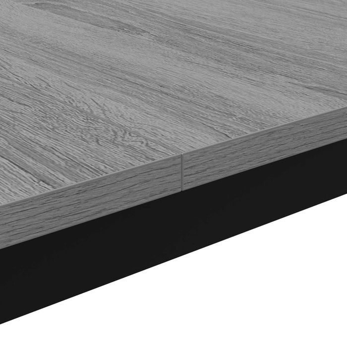 Masă de cafea Gri Sonoma 60 x 60 x 36 cm Lemn compozit - WALTI WALTI