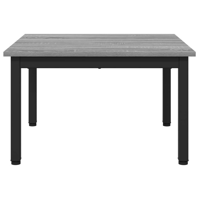 Masă de cafea Gri Sonoma 60 x 60 x 36 cm Lemn compozit - WALTI WALTI