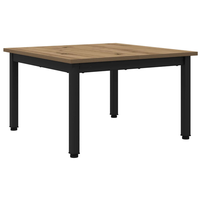 Masă de cafea Stejar artizanal 60 x 60 x 36 cm Lemn compozit - WALTI WALTI