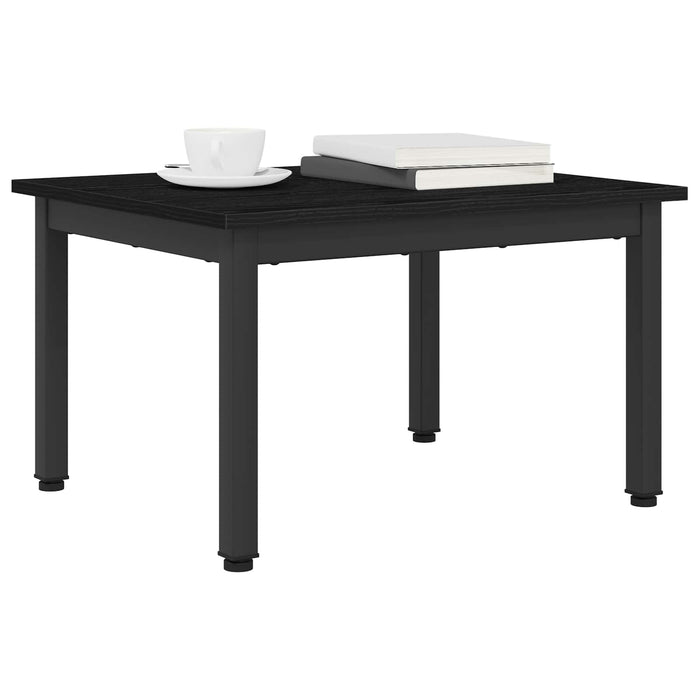 Masă de cafea Stejar Negru 60 x 50 x 36 cm Lemn compozit - WALTI WALTI