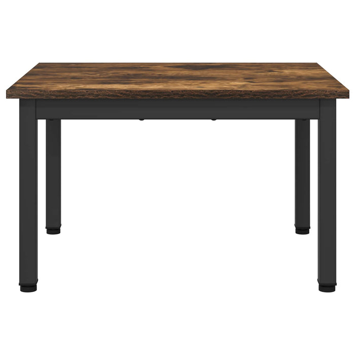 Masă de cafea Stejar fumuriu 60 x 50 x 36 cm Lemn compozit - WALTI WALTI
