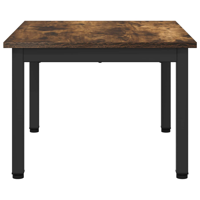 Masă de cafea Stejar fumuriu 60 x 50 x 36 cm Lemn compozit - WALTI WALTI