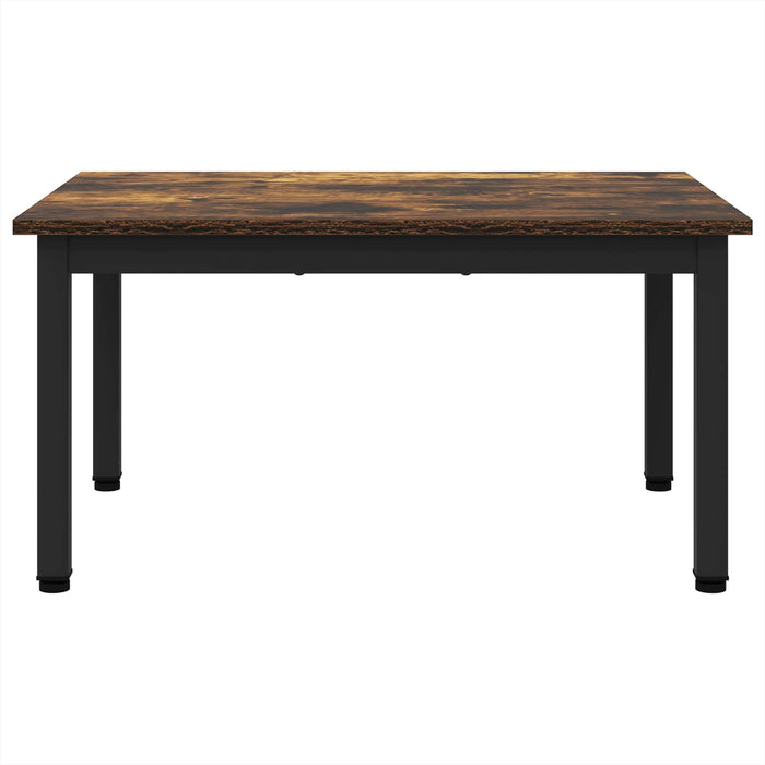 Masă de cafea Stejar fumuriu 70 x 50 x 36 cm Lemn compozit - WALTI WALTI
