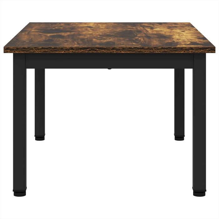 Masă de cafea Stejar fumuriu 70 x 50 x 36 cm Lemn compozit - WALTI WALTI