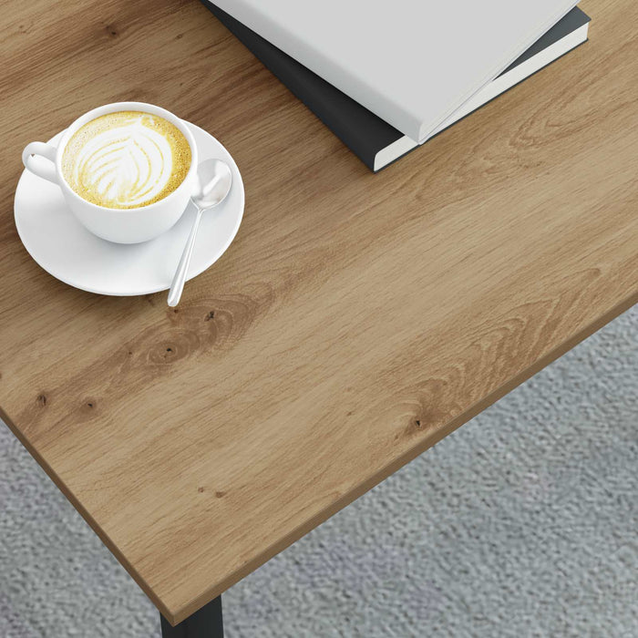 Masă de cafea Stejar artizanal 70 x 50 x 36 cm Lemn compozit - WALTI WALTI