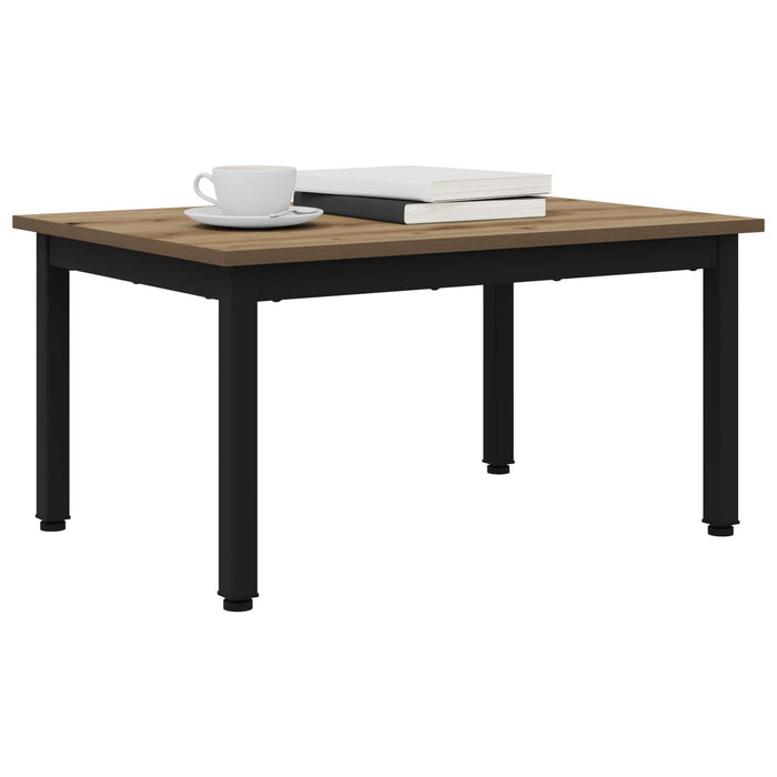 Masă de cafea Stejar artizanal 70 x 50 x 36 cm Lemn compozit - WALTI WALTI