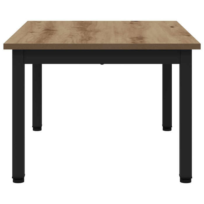 Masă de cafea Stejar artizanal 70 x 50 x 36 cm Lemn compozit - WALTI WALTI