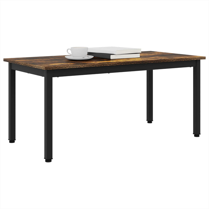 Masă de cafea Stejar fumuriu 100 x 50 x 45 cm Lemn compozit - WALTI WALTI