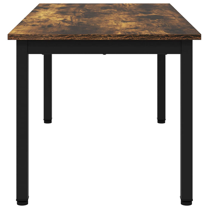 Masă de cafea Stejar fumuriu 100 x 50 x 45 cm Lemn compozit - WALTI WALTI
