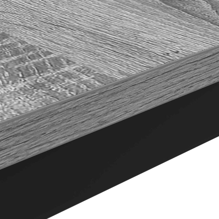 Masă de cafea Gri Sonoma 100 x 50 x 45 cm Lemn compozit - WALTI WALTI