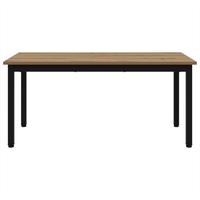 Masă de cafea Stejar artizanal 100 x 50 x 45 cm Lemn compozit - WALTI WALTI