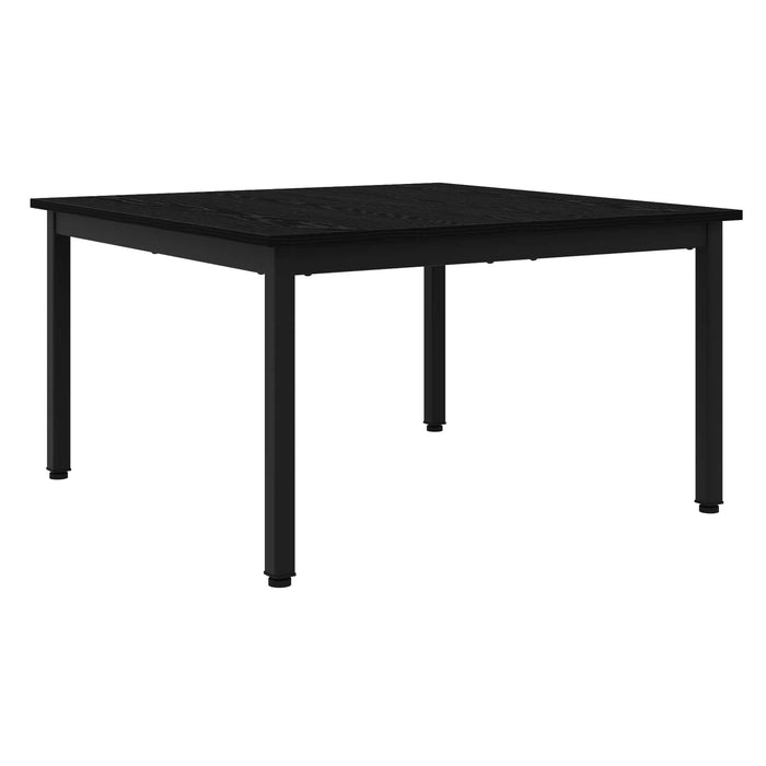 Masă de cafea Stejar Negru 80 x 80 x 45 cm Lemn compozit - WALTI WALTI