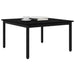 Masă de cafea Stejar Negru 80 x 80 x 45 cm Lemn compozit - WALTI WALTI