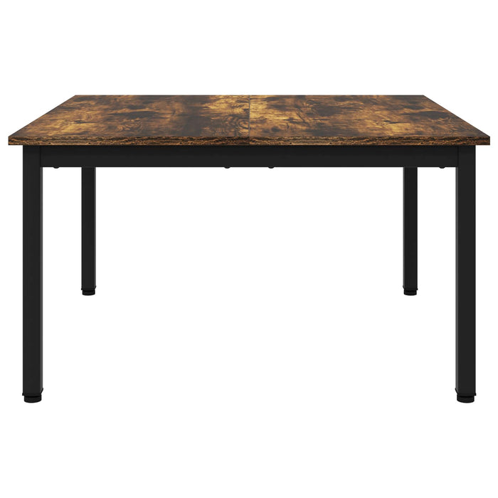 Masă de cafea Stejar fumuriu 80 x 80 x 45 cm Lemn compozit - WALTI WALTI