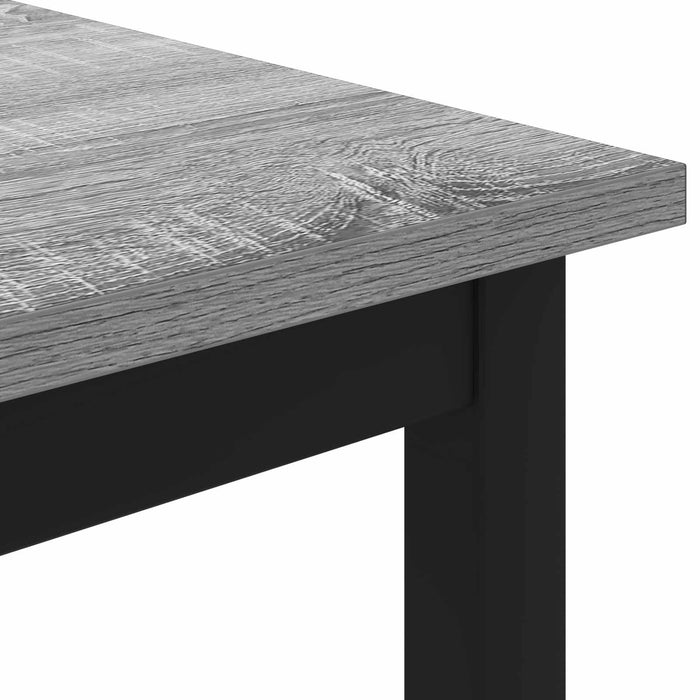 Masă de cafea Gri Sonoma 80 x 80 x 45 cm Lemn compozit - WALTI WALTI