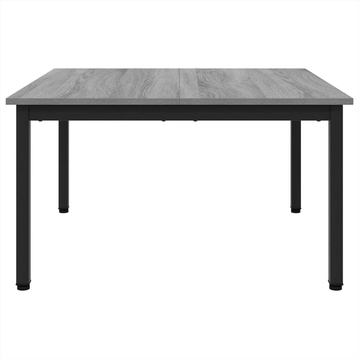 Masă de cafea Gri Sonoma 80 x 80 x 45 cm Lemn compozit - WALTI WALTI