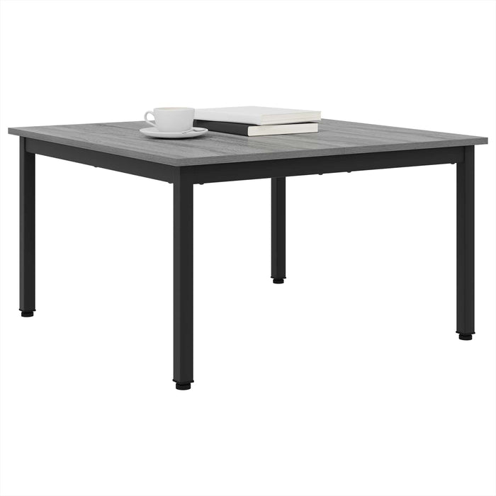 Masă de cafea Gri Sonoma 80 x 80 x 45 cm Lemn compozit - WALTI WALTI
