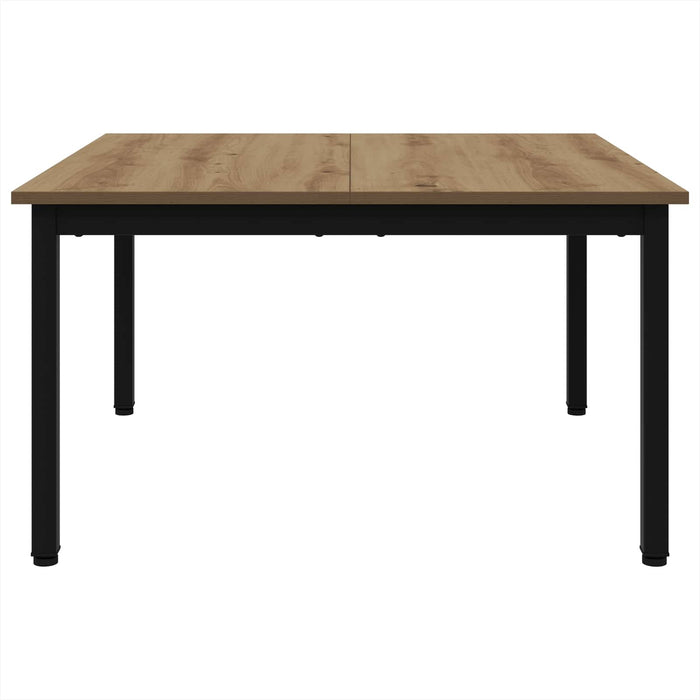 Masă de cafea Stejar artizanal 80 x 80 x 45 cm Lemn compozit - WALTI WALTI