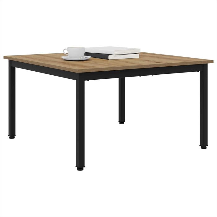 Masă de cafea Stejar artizanal 80 x 80 x 45 cm Lemn compozit - WALTI WALTI