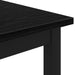 Masă de cafea Stejar Negru 100 x 100 x 45 cm Lemn compozit - WALTI WALTI