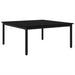 Masă de cafea Stejar Negru 100 x 100 x 45 cm Lemn compozit - WALTI WALTI