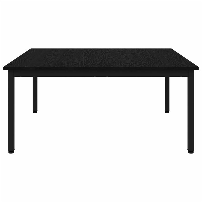 Masă de cafea Stejar Negru 100 x 100 x 45 cm Lemn compozit - WALTI WALTI