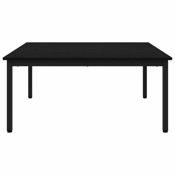 Masă de cafea Stejar Negru 100 x 100 x 45 cm Lemn compozit - WALTI WALTI
